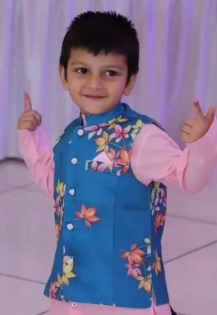 Luxury kids fashion editorial model